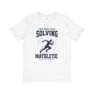 Mathletic Department T-Shirt | Unisex Funny Math Humor Tee for Problem Solvers | Great Gift for Math Lovers