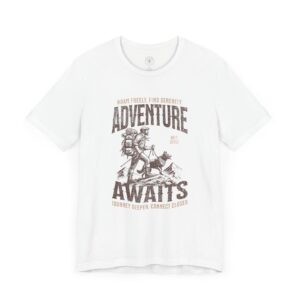 Adventure Awaits T-Shirt for Men and Women - Perfect Christmas Gift for Outdoor Lovers